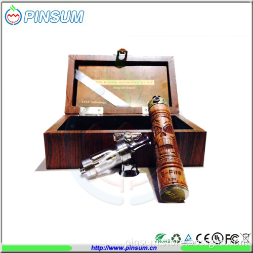 Wholesale E Cigarette Mechanical Mod X-Fire with Wooden Cases